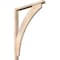Ekena Millwork Thorton Block Smooth Bracket w/ Offset Brace, Douglas Fir, 3 1/2"W x 28"D x 40"H BKT0402X28X40THR05SDF - alternate 1
